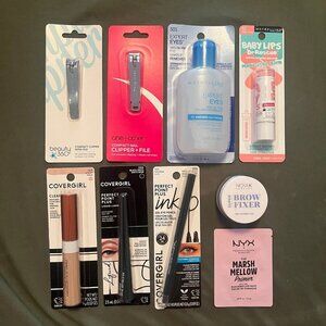 Assorted Makeup Cosmetic Bundle of 9 Items
